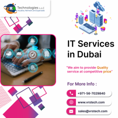 VRS Technologies LLC strives for delivering the best IT Services Dubai. We’ve been providing clients the with highly-personalized IT services in Dubai that streamline technology operations. For more info contact us: +971 56 7029840 Visit us: https://www.vrstech.com/it-services-dubai.html