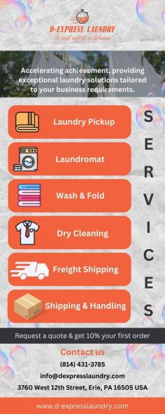 Top Dry Cleaning in Erie | D-Express Laundry