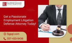 Find the Expertise to Overcome Your Employment Litigation Case Today!

Our seasoned employment litigation defense attorney in Lake Charles, Louisiana, can help a business navigate the complexities of an employee's rights and responsibilities. Whether it is a lawsuit or a contract dispute, we professionals can provide valuable counsel to a company. Get in touch with Scofield, Gerard, Pohorelsky, Gallaugher & Landry, LLC!
