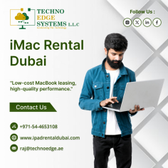 Techno Edge Systems LLC Occupies the best place in serving iMac Rental Dubai. We deploy everywhere in UAE without refusing. For More info Contact us: +971-54-4653108 Visit us: https://www.ipadrentaldubai.com/imac-rental-dubai/
