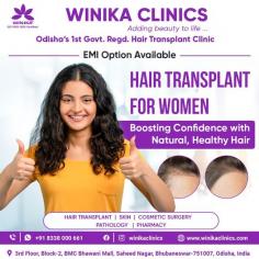 Embrace the beauty of natural, healthy hair that radiates confidence! Our expert team at “Winika Clinics” is dedicated to boosting your self-esteem through seamless and natural-looking hair restoration.

See more: https://www.winikaclinics.com/female-hair-transplntation
