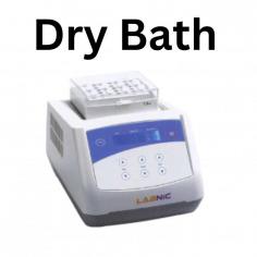 A dry bath, also known as a dry block heater or a dry heat block, is a laboratory instrument used to heat samples in tubes or microplates. Unlike water baths, which use water as a heat transfer medium, dry baths utilize metal blocks with wells or holes to hold the sample containers. These metal blocks are typically made of aluminum or aluminum alloy and are designed to evenly distribute heat throughout the sample.
