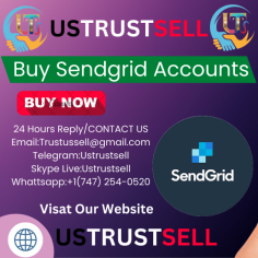 Buy Sendgrid Accounts
24 Hours Reply/Contact Us
Email: Trustussell@gmail.com
Skype: Ustrustsell
Whatsapp: +1(747) 254-0520
Telegram: Ustrustsell
https://ustrustsell.com/product/buy-sendgrid-accounts/
