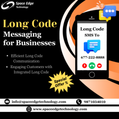 Long Code Service provides businesses with dedicated, full-length phone numbers for two-way communication via text messages or SMS. Unlike short codes, long codes are standard phone numbers, enabling seamless interaction with customers, clients, or employees.