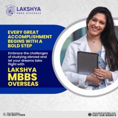 For Indian students looking to pursue their passion at a minimal cost, studying medicine in abroad is a viable alternative. Lakshya MBBS is the Best Consultancy for MBBS Abroad in Indore who offers you the opportunity to fulfill your dream of pursuing MBBS in abroad. Lakshya MBBS with more than 14 years of experience have expert counselors who can help you throughout the admission process. For more info plz call 9111777949 & visit us - https://maps.app.goo.gl/uAvaZncScW7gEJ7V8