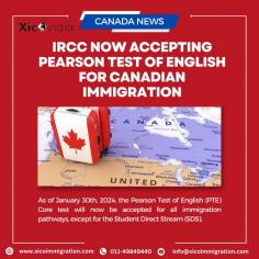 IRCC now accepting Pearson Test of English for Canadian immigration