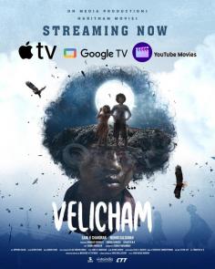 Velicham" is a moving short film about two orphaned siblings, Bujimma and her brother, who face the harsh reality of living in a trash yard. From the start, the spectator is dragged into their world, where they endure not only the everyday problems of life but also the constant derision and humiliation of others who look down on them because of their underprivileged origins.

https://tv.apple.com/in/movie/velicham/umc.cmc.6djacquge81q4apzzxoi22ndi

https://play.google.com/store/movies/details/Velicham?id=8ZGRddqY4Hs.P&hl=en-IN&pli=1

