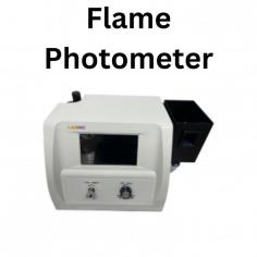 A flame photometer is a scientific instrument used for measuring the intensity of emitted light from a flame, typically used in analytical chemistry for detecting the presence of certain elements in a sample. It operates based on the principle of flame emission spectroscopy. Calculates correlation coefficient automatically. Concentration units are selectable
