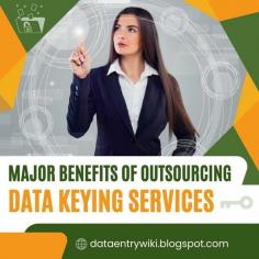 Outsourcing data keying services can be cost-effective, especially when compared to hiring and training in-house staff. It can save time, as specialized providers are often able to complete tasks more quickly and efficiently. This blog gives you an idea about the key benefits of outsourcing data keying services.