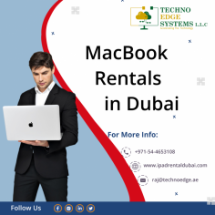 Techno Edge Systems LLC occupies the best place in serving the MacBook Rentals in Dubai. We have best condition MacBook’s available with us for rent. For more info Contact us: +971-54-4653108 Visit us: https://www.ipadrentaldubai.com/macbook-rental-dubai/