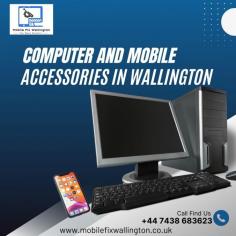 At Mobilefix Wallington, we understand the importance of staying connected and having reliable Computer and mobile accessories in wallington. Whether you're looking for durable phone cases efficient chargers, cutting-edge headphones, or any other accessory to complement your digital lifestyle, we have you covered.