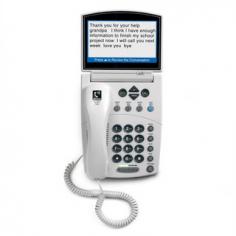 Looking for the best captioned telephone for seniors or people who are hard of hearing? We have the best deals for you. Captioned phone users can listen to the caller with amplification while reading the real-time captions (text) on a large display screen. We are a leading supplier of captioned speech to text phones. If you or any of your loved ones are suffering from severe to profound hearing loss, then these phones can be a life saver. For more information and expert advice, call us at 1-866-889-4872. See more: https://www.hearworldusa.com/captioned-speech-to-text-telephones/