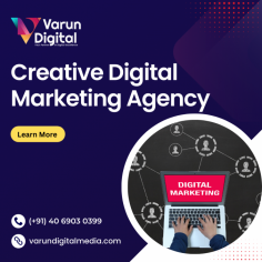 As a Creative Digital Marketing Agency, Varun Digital Media brings unique, innovative ideas to digital marketing campaigns. Their creativity ensures that your marketing efforts stand out, capturing the audience's attention and driving meaningful engagement.