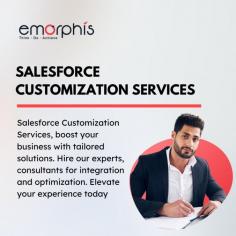 Unlock the full potential of your CRM with our Expert Salesforce Customization Services. Tailored to your business needs, our skilled consultants ensure your Salesforce platform is perfectly aligned with your processes. Enhance efficiency, improve user experience, and drive growth. Hire our customization consultants today to transform your Salesforce experience.

For more details - https://bit.ly/48L7vl2
