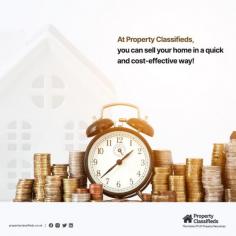 Need to sell your home quickly ? 

Property Classifieds could be the better option for you. With 0 hidden fees, put forward your home in front of ready to buy cash investors ! Just register for FREE with us and, if your home doesn't sell within 28 days, we'll refer you to an estate agent in your location. So, why wait ? 

Take a look at our website and register today - https://www.propertyclassifieds.co.uk/