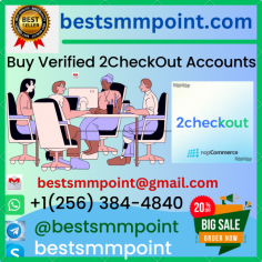 
Buy Verified 2CheckOut Accounts
24 Hours Reply/Contact
Email:-bestsmmpoint@gmail.com
Skype:–bestsmmpoint
Telegram:–@bestsmmpoint
WhatsApp:-+1(256) 384-4840
https://bestsmmpoint.com/product/buy-verified-2checkout-accounts/