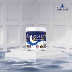 Experience the blissful serenity of a restful night's sleep with SuperChillProducts' CBD Sleep Gummies. Specially formulated to promote relaxation and support healthy sleep patterns, our premium gummies are infused with high-quality CBD extract and natural sleep aids. Say goodbye to restless nights and hello to rejuvenating sleep with our delicious, THC-free CBD Sleep Gummies. Crafted with care and backed by science, SuperChillProducts offers a solution to your sleep woes, ensuring you wake up feeling refreshed and ready to seize the day. Transform your bedtime routine and embrace the tranquility of a peaceful slumber with SuperChillProducts' CBD Sleep Gummies.