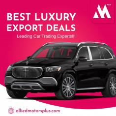 Best Car Dealers with Utmost Satisfaction

We trade in various car brands and spare parts for the global market needs. Our dedicated team is committed to assisting our customers with the right choice and providing cost-effective solutions to fulfill their requirements. Send us an email at info@alliedmotorsplus.com for more details.