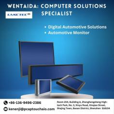 If you are looking for the cutting-edge automotive monitors and digital solution, look no further than Wen Tai Da. It's a leading digital solution platform for your all the needs. Wen Tai Da leads the way in display manufacturing, offering cutting-edge monitors that redefine your driving experience.
For more info, visit - https://www.pcaptouchaio.com/automotive-solutions.html
