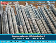Threaded Studs manufacturers suppliers wholesale exporters in India https://www.strutnfittings.com +91-77430-04154, +91-77430-04153, +91-98154-16900
