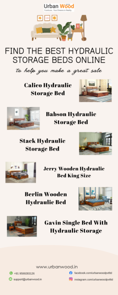 Hydraulic storage beds offer a convenient solution for maximizing space in modern bedrooms. These beds feature a hydraulic mechanism that allows easy lifting of the mattress to access ample storage underneath. Available in various sizes including king size and queen size, they cater to different spatial needs while maintaining functionality. The hydraulic bed king size is particularly sought after for its combination of luxury sleeping space and storage capacity. Designs vary, with modern hydraulic bed design emphasizing sleek aesthetics and practicality, ideal for urban living spaces. Moreover, options like the double bed with hydraulic storage cater to couples or those needing extra sleeping space.

