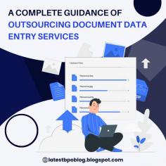 The systematic method of transferring, maintaining, and updating data from different documents into a digital format is known as document data entry services. Organizations that wish to move papers into an electronic format easier to use, search, and access will need this service. Outsourcing data entry services is frequently less expensive than keeping an internal staff. It removes the need to pay for the continuing management, training, infrastructure, and technology required for an internal data entry workforce. This blog gives you a complete analysis of outsourcing document data entry services. 

To Know more about us visit 

https://latestbpoblog.blogspot.com/2024/02/outsource-document-data-entry-services-in-2024-in-depth-guide.html 
