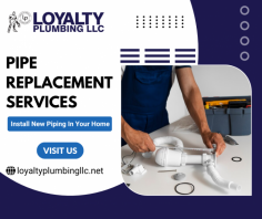 Reliable Whole Home Repiping Specialist

Leaks can cause significant damage to your home and can be costly to repair. Our experts   can reduce the risk of leaks to ensure that your new plumbing system will last for years. Send us an email at info@loyaltyplumbingllc.com for more details.

