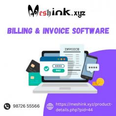 Meshink is an online billing and invoice software. Meshink brings you the cheapest invoice software that comes with various accounting features. Generate and send invoices, estimates, collect payments and manage inventory for small businesses.