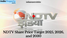 The NDTV Share Price Target 2025 at the end of December Rs 405 to 415 NDTV stands for New Delhi Television LTD highest price of share in the last year is 307.85INR