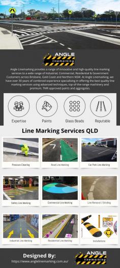 Angle Linemarking is an Australian Line Marking Company (Car Park Line Marking) with a wealth of experience in the industry. We service a diverse range of customers from Industrial & Commercial clients to Residential.