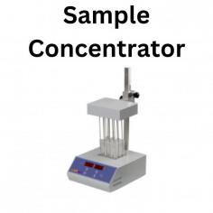 A sample concentrator is a device used in analytical chemistry to increase the concentration of a sample by reducing its volume. This process is often employed in various analytical techniques where the sample needs to be concentrated before further analysis, such as in chromatography, spectroscopy, and mass spectrometry.