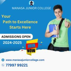 YOUR PATH TO EXCELLENCE STARTS HERE#educationalexcellence #trending #viral

Welcome to Manasa Junior College, where your path to excellence truly starts. We are dedicated to providing the best education to our students, empowering them to reach their full potential and achieve their academic goals. Our experienced faculty, state-of-the-art facilities, and innovative teaching methods ensure that every student receives a comprehensive and enriching educational experience. Manasa Junior College and start your journey to success!

call: 77997 99221
web: www.manasajuniorcollege.com

#manasajuniorcollege #educationexcellence #studentsuccess #academicgoals 