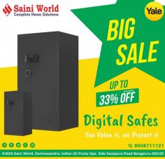 Are you worried about keeping your valuable things in a safe place? Then, bring the Yale Digital Safety Locker which helps in protecting the things that matter the most to you. it will keep your most important belongings secured. The Yale Digital Safety Locker nicely accommodates a wide range of items, including legal documents, passports, jewellery, cash, and more. Whether that’s your camera to capture those special moments or a sentimental belonging, this can be the ideal locker you are searching for. So, go ahead and order the Yale Digital Safety Locker, right now! 