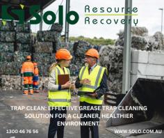 "Efficient grease trap cleaner services ensure optimal working conditions. Trust Solo's industrial expertise for thorough and professional maintenance, safeguarding your infrastructure."