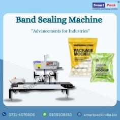 The "Horizontal Band Sealing Machine" The Band seals the goods horizontally, as its name implies. Let's examine how it operates: The temperature must be set in accordance with the product's compatibility. Set the temperature high if the sealing bag or other materials are thick. Set the temperature as low if the material is thin. The sealer includes a 200 millimetre wide PVC conveyor belt that can support up to 3 kilogrammes of weight. The body of this conveyor is highly metallic. Thus, the product is effectively sealed. The PID controller is also included with the band sealer machine. A horizontal band sealer with a PID controller can seal HDPE, LDPE, and PP pouches, among others.

