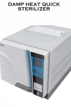 A Damp Heat Quick Sterilizer is a specialized medical equipment used in healthcare settings to rapidly sterilize instruments, tools, and other heat-resistant materials.  Microcomputer controlled system. 
