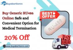Discover the convenience and privacy with the option to buy generic RU486 online. Our website provides a discreet and secure way to get this trusted medicine for medical termination of pregnancy. With fast delivery and discreet service, you can order generic RU486 online with trust and peace of mind.
Visit Us: https://www.buyabortionrx.com/generic-ru486