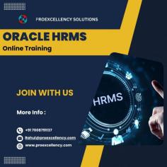 Enhance your HR skills with Proexcellency's Oracle HRMS online training. Tailored for all levels, this program equips you to excel in HR management using Oracle software.Master workflow optimization and boost efficiency with Oracle HRMS. Elevate employee experiences with effective HR tools. Learn to harness HR data for strategic decisions. Benefit from expert-led training and real-world scenarios.Advance Your HR Career with Oracle HRMS Online Training. Enroll now with Proexcellency and unlock your HR potential. Contact us to start your transformation journey!