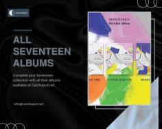 Complete your collection, All Seventeen Albums

Get your hands on All Seventeen albums and experience their versatile sound, captivating lyrics and unparalleled talent. From their debut album to their latest release, indulge in the ultimate collection of K-pop hits All Seventeen Albums