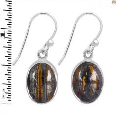 Iron Tiger Eye Jewelry

Iron Tiger Eye Gemstone perfectly fits in with its name and showcases unique tiger-striped type patterns. Its patterns and bands on its surface appear like a tiger's eye and exude vibrant golden, black, and brown colors. The stone belongs to the Chalcedony mineral class family and has a silky luster with opaque transparency. Its appearance roar loud with a wild energy that calls out to all the passionate jewelry lovers to wear it as Tiger Eye Jewelry and flaunt their inner strength boldly.