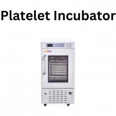 A platelet incubator is a specialized piece of laboratory equipment designed to store and maintain platelets at a specific temperature during blood banking and transfusion processes. Platelets are essential components of blood involved in clotting, and they have a short shelf life outside the body, typically around 5 to 7 days.