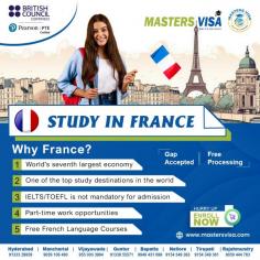 Dreaming of studying in France? Unlock your academic potential with our Masters Visa program! Explore vibrant cultures, world-class education, and endless opportunities for personal and professional growth. 