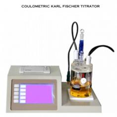 A Coulometric Karl Fischer Titrator is a sophisticated instrument used in analytical chemistry for accurately determining the water content in a variety of samples.   Multi-language display and print out