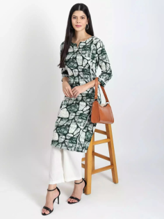 Buy Women Geometrical Print Lace Work Straight Kurta for Women by Gargi Style Online in India. Shop for more Kurtas at GargiStyle.com and avail great discounts.
