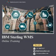 In the dynamic world of supply chain management, IBM Sterling Warehouse Management System (WMS) is pivotal. Our tailored online training equips businesses with the expertise needed to maximize the system's potential. Crafted by industry specialists, our program covers everything from workflow understanding to advanced features like labor management. Real-world case studies ensure practical insights, empowering teams to optimize warehouse operations. With our training, businesses gain a competitive edge, enhancing efficiency and profitability. Invest in our IBM Sterling WMS Online Training today to navigate the supply chain landscape with confidence. Contact us for more details at Rahul@proexcellency.com  | Info@proexcellency.com
 or call +91-7008791137 | 9008906809.
