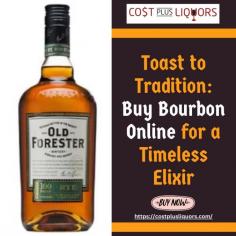 Looking to buy bourbon online? Cost Plus Liquors offers a wide range of premium bourbon options available for purchase from the comfort of your home. Enjoy fast shipping and exceptional customer service when you shop for bourbon online with us. Savor the rich flavors and smooth finish of our top-quality bourbons today!
