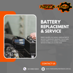Medowie Tyre & Auto Centre offers fast, reliable car battery replacement and service near you. Call us on 02 4982 8304 for any car battery replacement today!