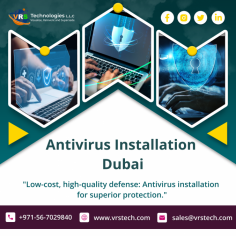 Ensure top-notch security with expert antivirus installation, safeguarding your system against cyber threats for optimal protection and peace of mind.  VRS Technologies LLC offers top most security services of Antivirus Installation Dubai. For More info Contact us: +971 56 7029840 Visit us: https://www.vrstech.com/