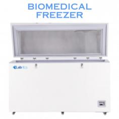 Biomedical Freezer NBMF-100 is an optimized self-cascade freezing unit enables maintaining low temperature range of -10oC to -40oC. It is equipped with platinum, resistance type sensor that allows sensitive detection of temperature inside the chamber. The superior silicone door seal design with thermal insulation aids in effective long-term preservation of biological materials, vaccines, blood, and serum samples etc.