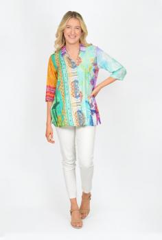 From classic to trendy, our collection of women's long-sleeve tops at Cotton Dayz has it all. We have long sleeve cotton tops, knit tops, blouses, kimonos, shirts, etc.